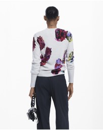 Desigual - Abstract floral sweater