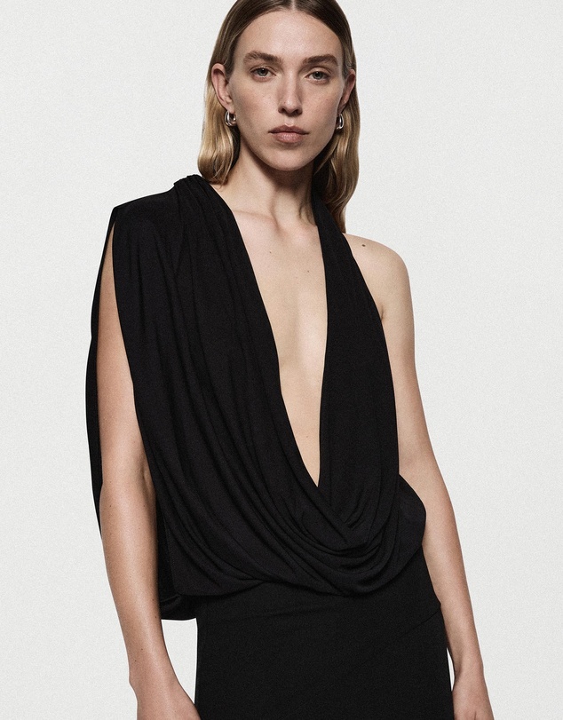 MISHA - Jersey Cowl Gown