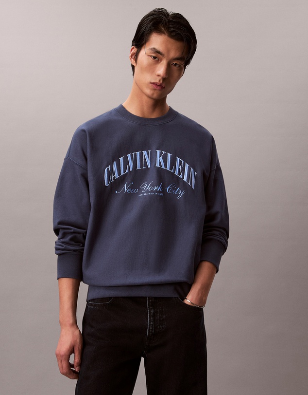 Calvin Klein Jeans - Terry Logo Graphic Relaxed Sweatshirt