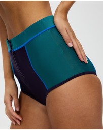 Duskii - High Waist Zip Bottoms