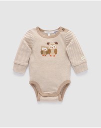 Purebaby - Applique Bodysuit -Kids-Babies
