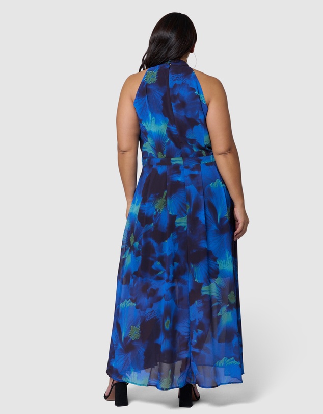 Pink Dusk by Curve Project - Kiss Kiss Maxi Dress