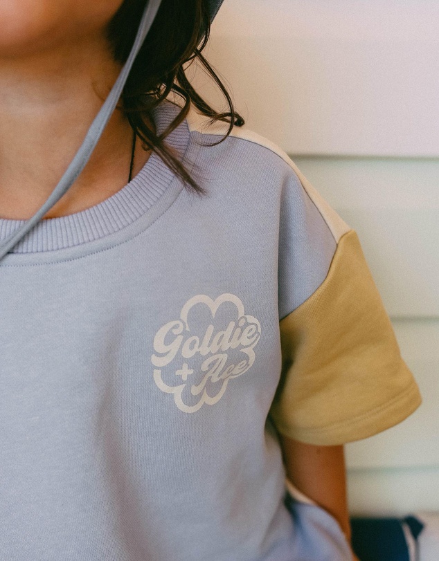 Goldie + Ace - Oversized Sweat Tee - Babies-Kids