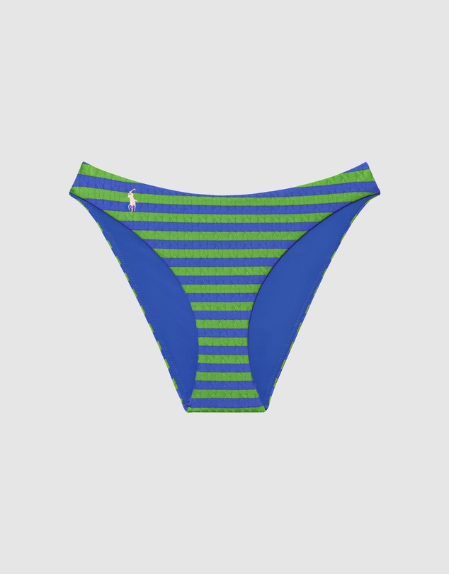 Polo Ralph Lauren - Cable Stripe Mid Rise Bikini Bottom