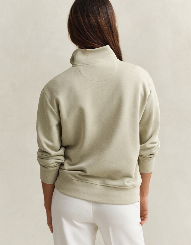 Gant - Shield Half Zip Sweatshirt