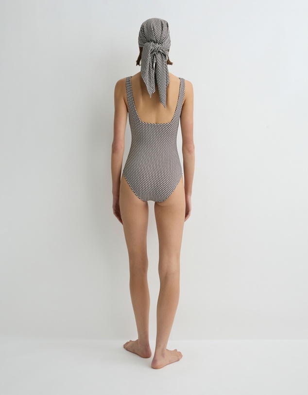 BONDI BORN - Margot One Piece - Mocha Dot (Embodee™)