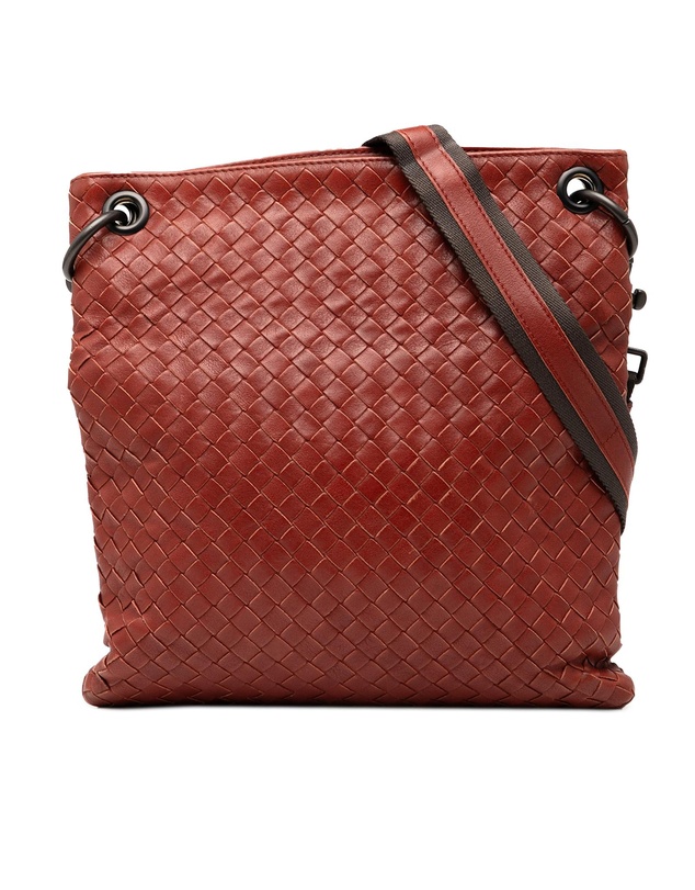 Pre-Loved by Azura Reborn - Pre-Loved Leather Intrecciato Crossbody