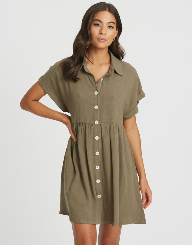 The Fated - Maribelle Shirt Dress