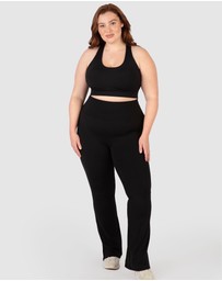 B Free Intimate Apparel - Flare Leggings | High Waisted & Pet Hair Resistant