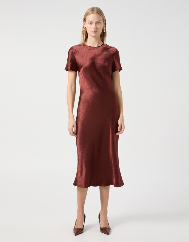 Third Form - Crush Bias Tee Midi Dress