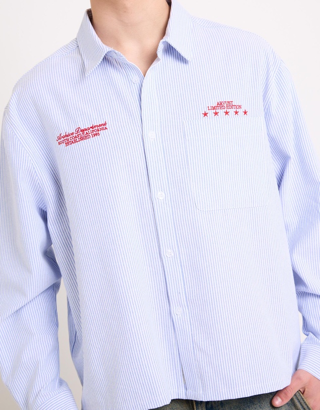 Arvust - Archive Long Sleeve Cropped Shirt