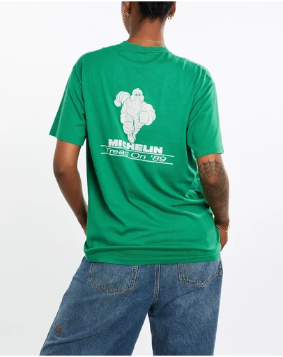Vintage by The Real Deal - Pre Loved - Vintage 1989 Michelin 'Team Walk' Tee