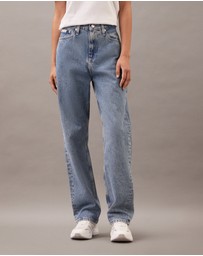 Calvin Klein Jeans - High Rise Straight Jeans