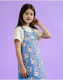 Rock Your Kid - Disney Lilo & Stitch Pinafore - ICONIC EXCLUSIVE - Kids-Teens