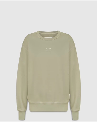 Status Anxiety - Could Be Nice Jumper With Logo
