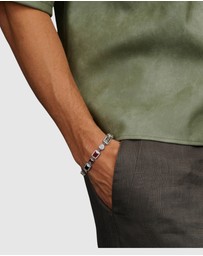 Nialaya Jewellery - Gemstone Bracelet in Silver