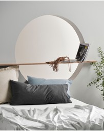 Linen House - Vienna 300TC Cotton Percale Queen Pillowcase