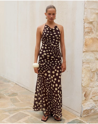 Runaway the Label - Doloris Low Waist Maxi Skirt