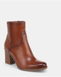 Naturalizer - Kalina Ankle Bootie - Cider Spice Brown