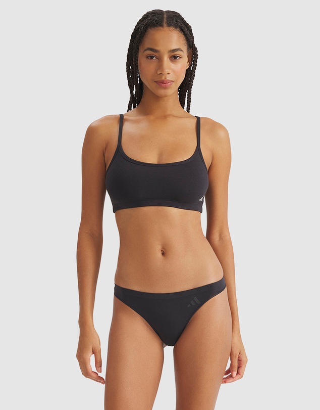 adidas Sportswear - 3 Pack Active Seamless Thong Underwear