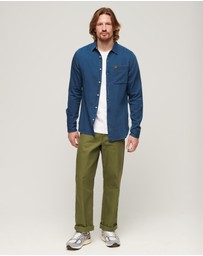 Superdry - Organic Cotton Long Sleeve Denim Shirt