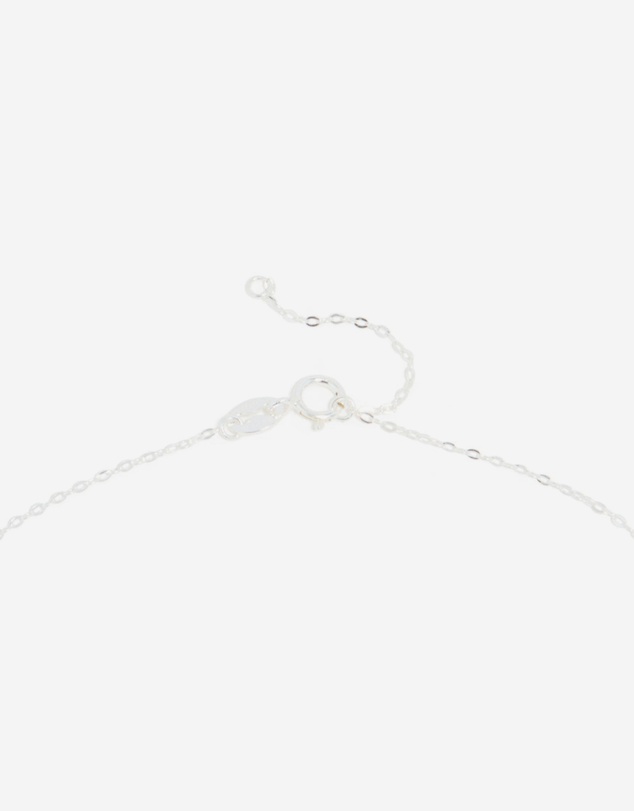 Lovisa - Sterling Silver Cubic Zirconia Double Heart Necklace