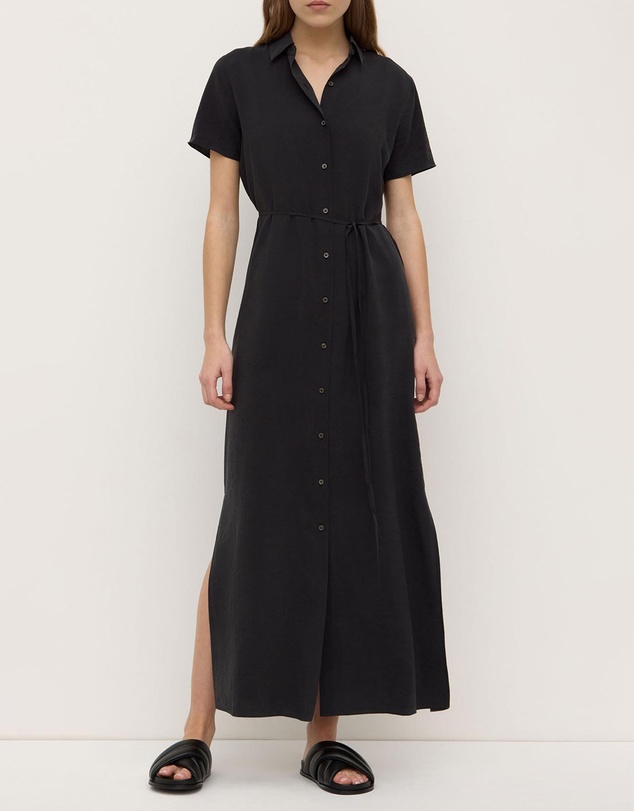 Assembly Label - Heather Silk Blend Shirt Dress