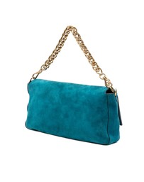 Pre-Loved by Azura Reborn - Pre-Loved Large Suede Chamois Baguette Satchel