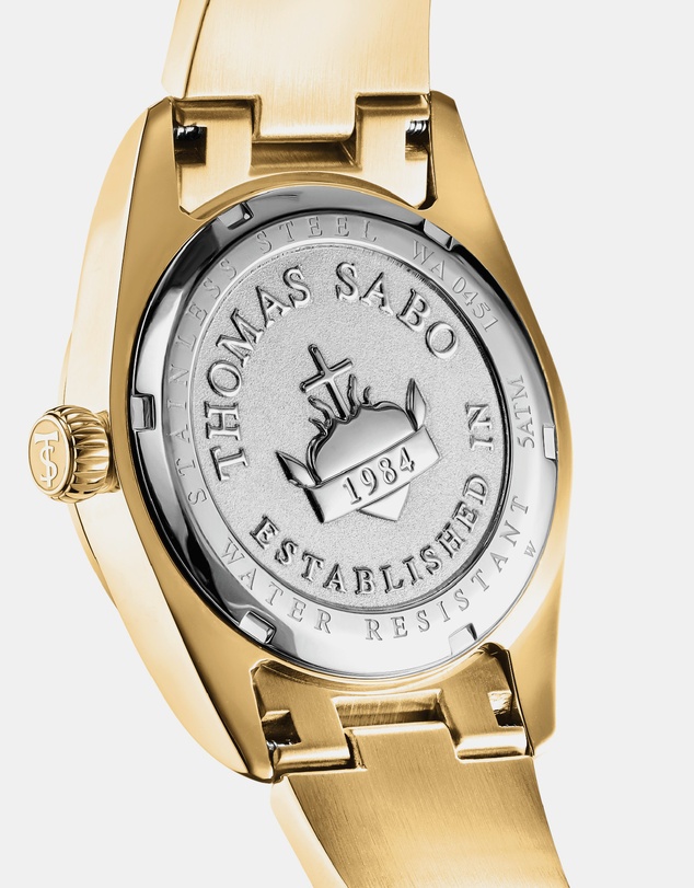 THOMAS SABO - THOMAS SABO Elyndra Watch with red tiger eye dial 36 mm