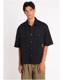 Black Noise White Rain - Gospel Short Sleeve Shirt