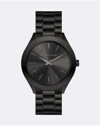 Michael Kors - Outlet Slim Runway Black Analogue Watch
