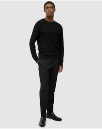 Politix - Elvin Geo Textured Crew Knit