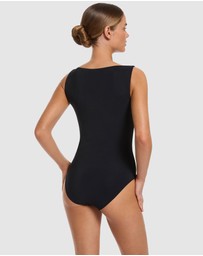 JETS - Boat Neck One-Piece