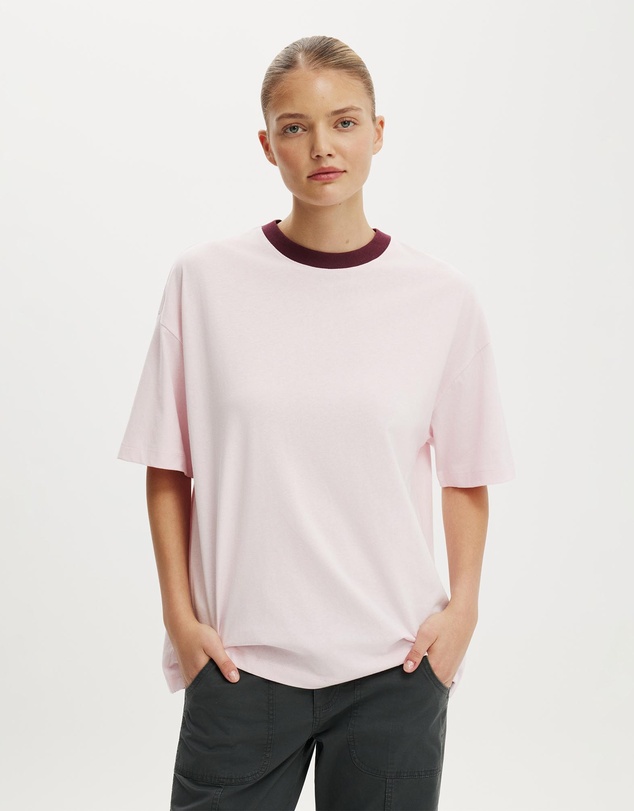 Cotton On - Boxy Short Sleeve Tee