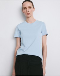 M.N.G - Short-Sleeved Cotton T-Shirt