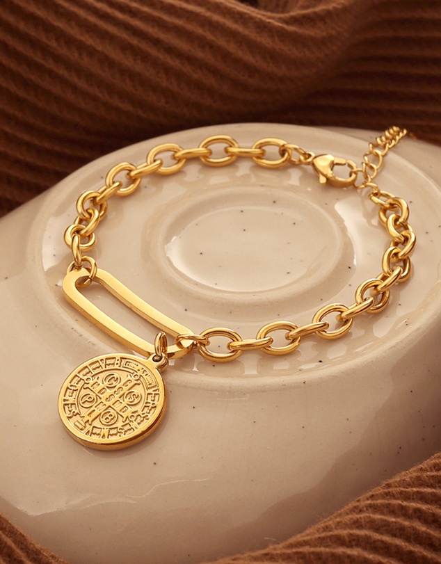 Zoe Olivia - Waterproof Muse Medalion Link Bracelet