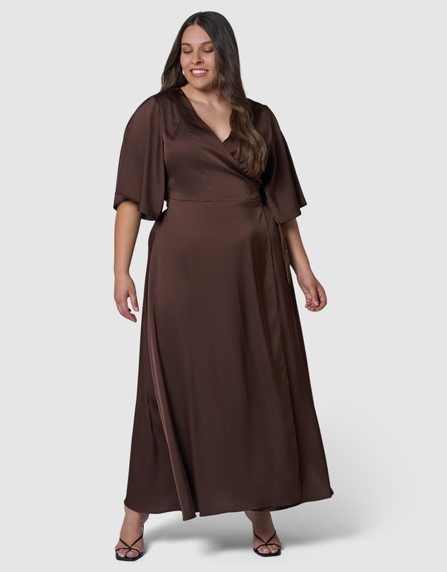 Pink Dusk by Curve Project - Glitz and Glam Maxi Dress