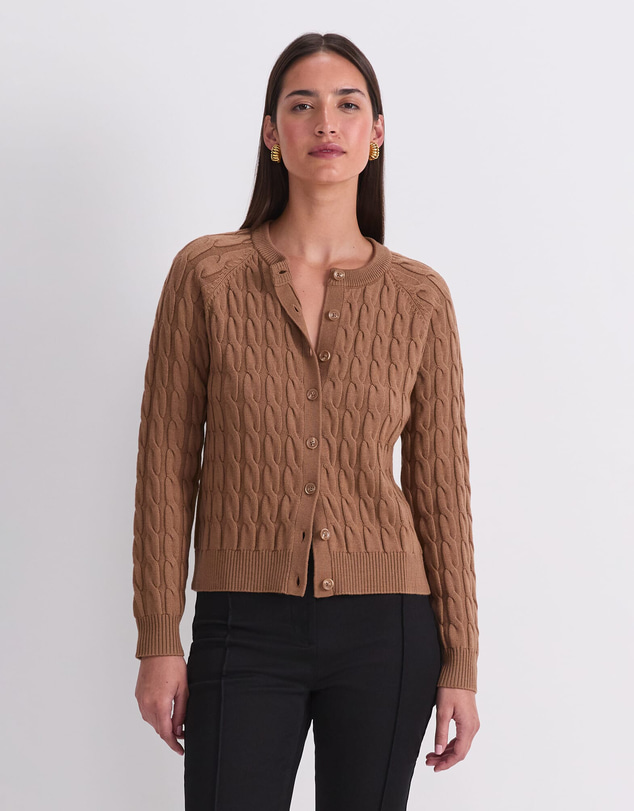 Sportscraft - Merino Cable Cardigan
