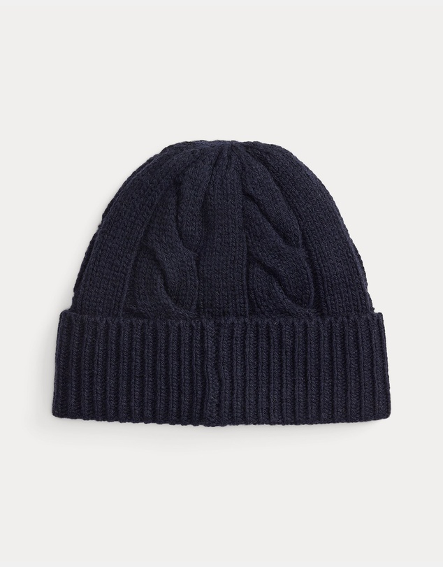 Polo Ralph Lauren - Polo Bear Cable Wool-Blend Beanie