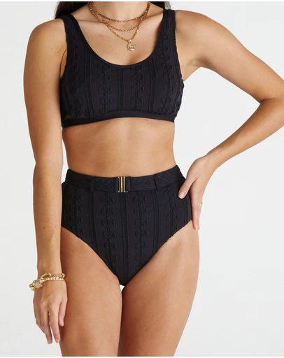 Aqua Blu Australia - Raven Marilyn High Waist Pant