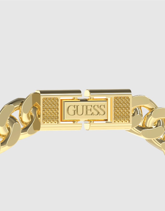 GUESS - Link City Gold Tone Bracelet