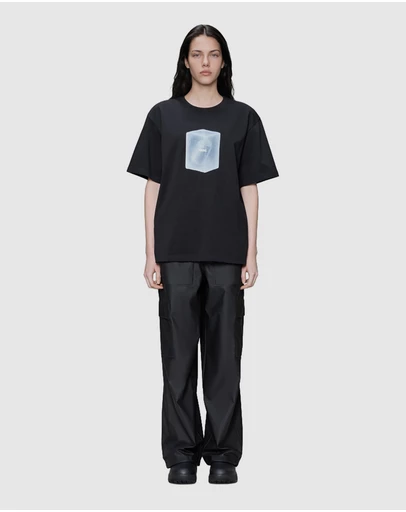 RAINS - Women's Classic T-Shirt Liquid Black
