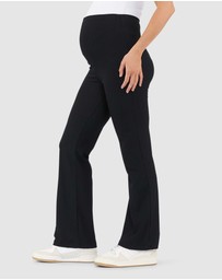 Ripe Maternity - Jonah Rib Flare Pant