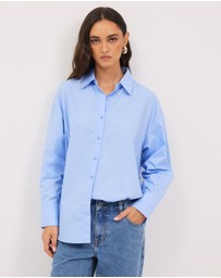 Calli - Hayes Draped Shirt
