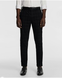 yd. - Loco Check Slim Chino