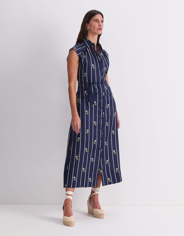 Sportscraft - Hampton Stripe Shirt Dress