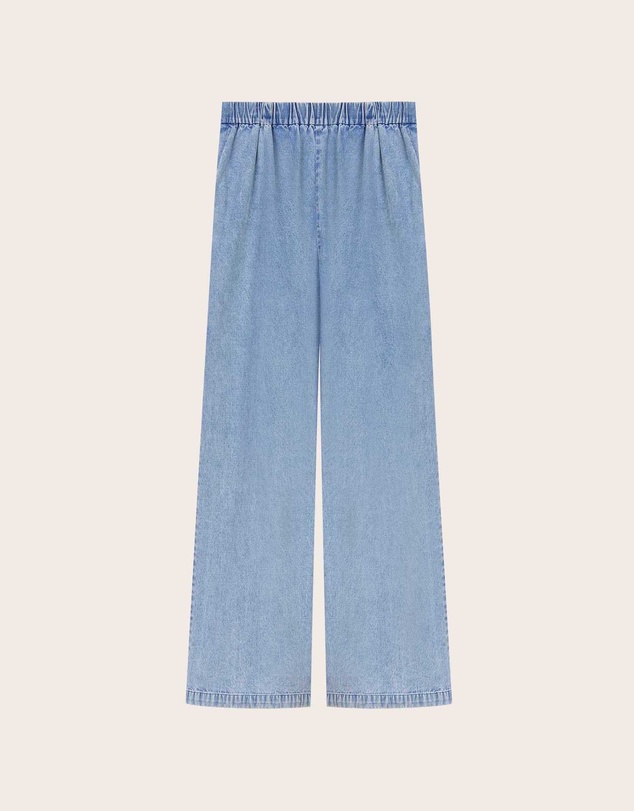 IDA+S - Adelaide Light Denim Wide Leg Jeans