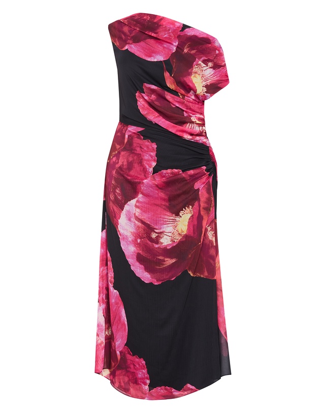 City Chic - Vivid Print Maxi Dress