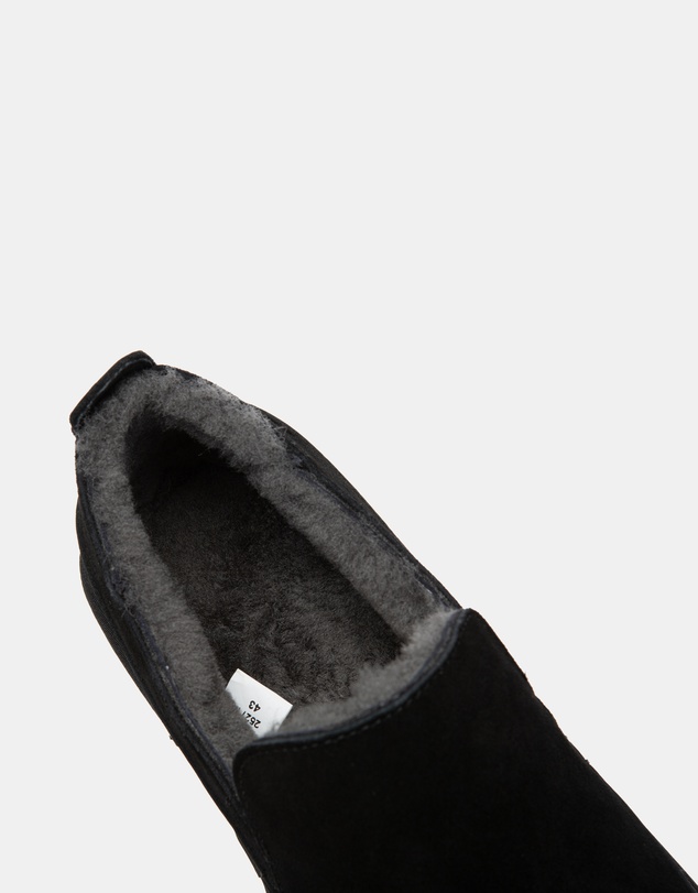 EVERAU - Australian Shepherd Ugg Frozark Cow Suede Upper Loafer Oxfords Flats