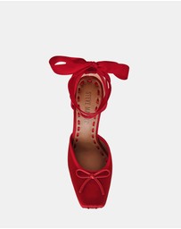 Steve Madden - Larina Red Heels